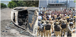नोएडा में मज़दूरों के भेष में देशविरोधी ताकतें! ४ मांगें मानने के बाद भी क्यों सुलग उठा शहर?