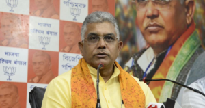 “ममता अब सिम्पैथी कार्ड खेल रही हैं”—जेल जाने की हुंकार पर मुख्यमंत्री को दिलीप घोष ने आड़े हाथों लिया