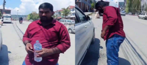 नेपाल में गुटखा थूकना पड़ा भारी! स्थानीय युवक ने भारतीय पर्यटक से रगड़कर साफ करवाई सड़क